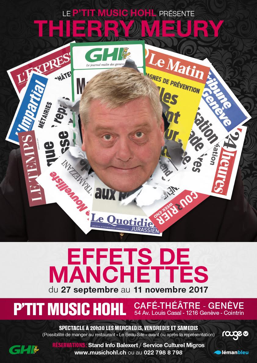 Thierry Meury - Effets de Manchettes